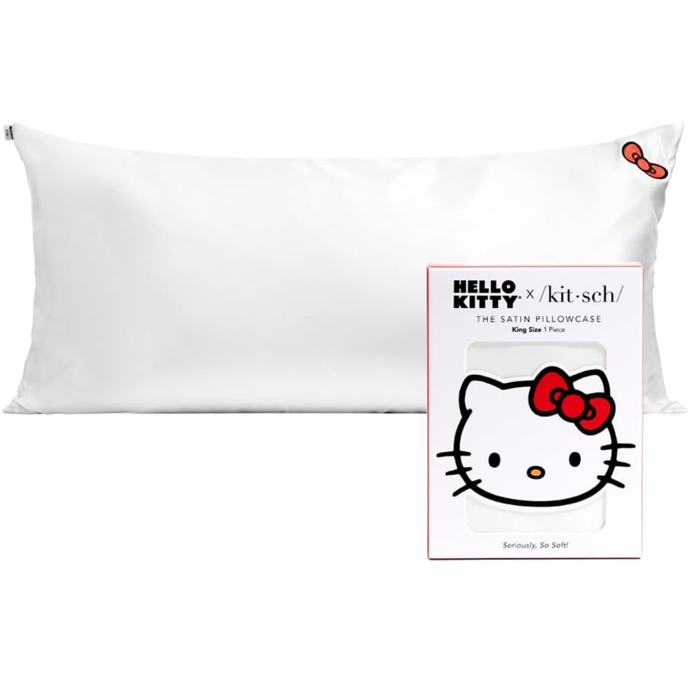 Kitsch x Hello Kitty Satin Pillowcase King